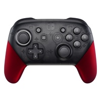 Empuñaduras de mango rojo carcasa funda de repuesto empuñaduras para Nintendo Switch Pro Controller
