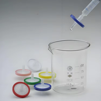 Filtros de jeringa de éster de celulosa mixta (MCE): filtración superior para muestras de agua