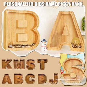 กระปุกออมสินไม้รูปตัวอักษร<span class=keywords><strong>ภาษา</strong></span>อังกฤษ 26 ตัว ของตกแต่งสุดน่ารัก สินค้าขายดีข้ามประเทศ - Product Image 4