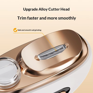 เครื่องตัดเล็บไฟฟ้า 2026, เครื่องตัดและขัดเล็บ 2-in-1 แบบชาร์จ USB ได้ 3 ระดับความเร็ว, ของขวัญสำหรับเด็กชายและเด็กหญิง - Product Image 5