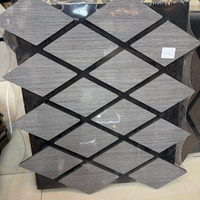Panneaux acoustiques en MDF de 18 mm, panneaux en fibre de polyester, films PVC en bois de base, panneaux muraux pour la décoration des murs et plafonds intérieurs
