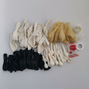 Kit d'<span class=keywords><strong>arche</strong></span> de guirlande de ballons <span class=keywords><strong>Amazon</strong></span>, bleu nuit, ballons blancs, confettis, fond de fête, fournitures de décoration DIY - Product Image 4