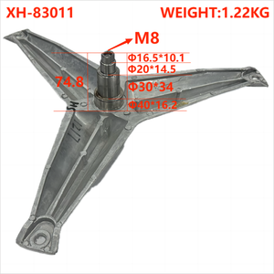 Repuesto para <span class=keywords><strong>Lavadora</strong></span> <span class=keywords><strong>Hisense</strong></span>, Arañ<span class=keywords><strong>a</strong></span> para <span class=keywords><strong>Lavadora</strong></span> HS-1217, Trípode para Tambor XH-83011 - Product Image 6