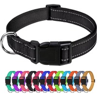 Colliers en nylon robustes, collier GPS réfléchissant pour chien avec rembourrage doux et respirant