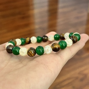สร้อยข้อมือคริสตัลบำบัดเสริมดวง โชคลาภ ความมั่งคั่ง ความสำเร็จ แนวคิดทางธุรกิจ โชคลาภ แสดงให้เห็นเงินทองให้ฉันเห็น - Product Image 5