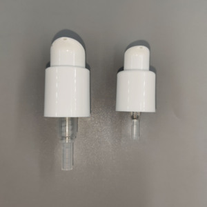 Pompa Dosatrice in Plastica Bianca 20/410 24/410 Personalizzata, Antigoccia e Durevole per Confezioni Cosmetiche - Product Image 3