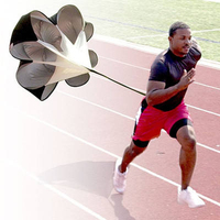 Parapluie de Résistance pour l'Athlétisme, la Course à Pied, l'Entraînement de Force Explosive, l'Entraînement de Vitesse, Équipement de Conditionnement Physique