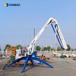 Lanceur de béton hydraulique HAMAC avec moteur, haute efficacité, certifié CE, équipement de construction mobile - Product Image 6