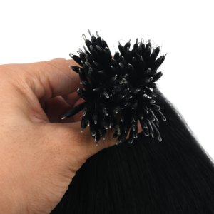 Extensiones de Cabello Humano Remy con Anillo Nano KS, 50g 100g, 10-28 Pulgadas, Color Personalizado OEM - Product Image 2