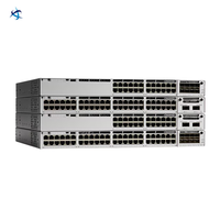 C9300-48T-A Switch de Acceso Apilable de 48 Puertos Gigabit Capa 3 con POE, SNMP, QoS, Montaje en Rack 1U, Uplinks Modulares, para Campus Empresarial, 600Gbps