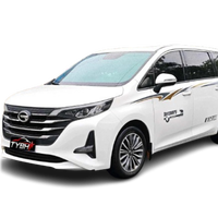 Véhicule d'occasion fiable à 6 places, MPV familial GAC Trumpchi GM6 2019 1.5T 6AT LHD 171HP, empattement 2810mm, toit ouvrant panoramique, pour l'exportation