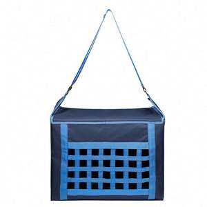 Sac à foin pour cheval en toile Oxford à grande capacité, à alimentation lente, pour le stockage et le transport, avec sangle réglable - Product Image 6