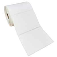 Blanc Adhésif Direct Thermique DT Autocollant Papier Étiquette Thermique Autocollant Rouleau Code À Barres Étiquette Autocollants