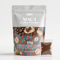 Poudre de café adaptogène quotidienne OEM, combine la racine de maca pour l'équilibre avec du café pour la vigilance