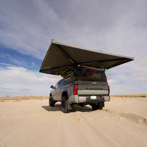 Toldo para techo de coche 270, tienda de protección solar para viajes al aire libre, toldo plegable lateral para coche moderno, tienda para techo, carcasa dura para 3 personas - Product Image 1