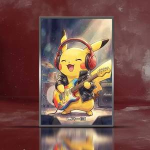 Vente en gros de panneaux d'art Pokémon de haute qualité à prix abordable, accessoires pour fans, panneaux d'art de bandes dessinées, boîtes mystères de cartes. - Product Image 1