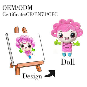 OEM ODM低最小起订量定制毛绒玩具超软定制毛绒动物玩具定制儿童毛绒公仔 - Product Image 4