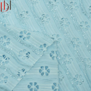 Tela de satén Jacquard de poliéster directo de fábrica con flores empotradas Directo de fábrica para cortinas Camisas Ropa - Product Image 5