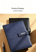 Carnet promotionnel 3-en-1 personnalisable en cuir PU A5 avec stylo et tasse – Vente en gros pour entreprises