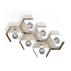 Escritorio <span class=keywords><strong>de</strong></span> Oficina Ergonómico <span class=keywords><strong>de</strong></span> Diseño Moderno con Gestión <span class=keywords><strong>de</strong></span> Cables y Función Convertible para Uso en Muebles <span class=keywords><strong>de</strong></span> Oficina en Estaciones <span class=keywords><strong>de</strong></span> Trabajo y Edificios - Product Image 4