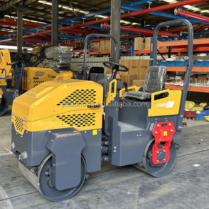 Toho Th10rd 1ton Engine Road Machinery <b>Mini</b> Compactor Roller Ride on - Product Image 5