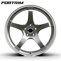 Jantes en alliage à rayons profonds et concaves FORTRIM 5X112 5X120 16 17 18 19 pouces pour les modèles Mercedes-Benz BMW F10 et Audi A3 A6