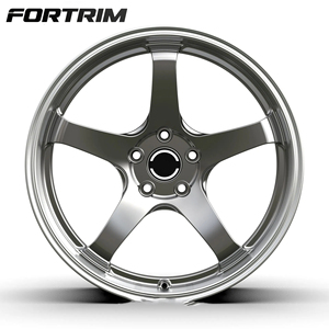 FORTRIM-Llantas de aleación cóncavas para radios, 5X112, 5X120, <span class=keywords><strong>16</strong></span>, 17, 18 y 19 pulgadas, para modelos Mercedes-Benz BMW F10 y Audi A3 A6 - Product Image 1