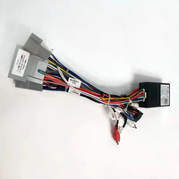 Rangkaian Kabel Elektronik Otomotif Kustom untuk Radio Mobil Android Universal 12V ISO9001 Kabel Inti Tembaga Perunggu