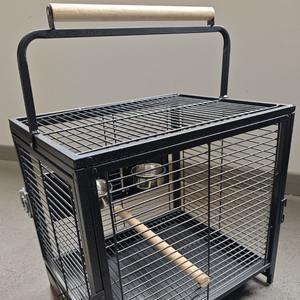 Portador <span class=keywords><strong>de</strong></span> viaje <span class=keywords><strong>para</strong></span> pájaros portátil personalizable directo <span class=keywords><strong>de</strong></span> fábrica con asa y percha <span class=keywords><strong>de</strong></span> <span class=keywords><strong>madera</strong></span> <span class=keywords><strong>para</strong></span> veterinarios y viajes - Product Image 4