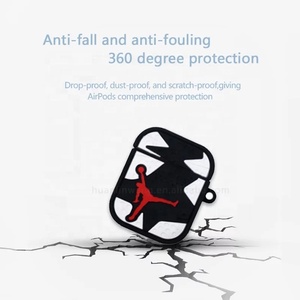 3D Vui Vẻ Sang Trọng Mát Thiết Kế Bộ Dụng Cụ Nhân Vật Da Mềm Silicone Dễ Thương Trường Hợp Cho Airpods 2 3 Pro Bóng Rổ Dunking Điện Thoại Di Động Trường Hợp - Product Image 5