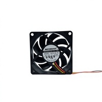 Ventilateur axial DC 70x70x15mm, débit d'air équivalent à 50mm, ventilateur de refroidissement