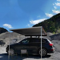 Auvent en aluminium renforcé pour le camping en plein air, résistant aux chocs, imperméable quatre saisons, léger, tente de voiture
