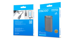 Promo Panas OSCOO MD006 SSD Portabel 20Gbps 512GB 1TB 2TB 4TB USB3.<span class=keywords><strong>2</strong></span> Gen2*<span class=keywords><strong>2</strong></span> Tipe C Performa Tinggi untuk Profesional, Gamer, dan Kreatif - Product Image 3