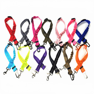 Sabuk Pengaman Kursi Mobil Anjing Peliharaan Tali Reflektif Anjing Kucing Sabuk Pengaman Kursi Mobil untuk Anjing - Product Image 1