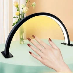Herramientas de manicura europeas modernas, lámpara de escritorio, lámpara Led para <span class=keywords><strong>uñas</strong></span>, lámpara de mesa de manicura para salón, luz de <span class=keywords><strong>uñas</strong></span> de <span class=keywords><strong>media</strong></span> <span class=keywords><strong>luna</strong></span> para <span class=keywords><strong>uñas</strong></span> - Product Image 2
