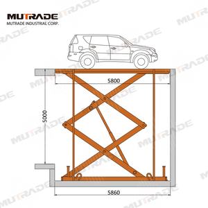<span class=keywords><strong>Lift</strong></span> Platform gunting parkir bawah tanah garasi parkir vertikal - Product Image 4