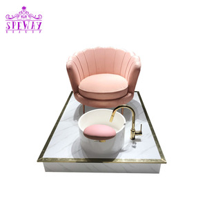 Silla de <span class=keywords><strong>spa</strong></span> para salón de belleza y pedicura, sillón de lujo para pedicura con bañera para pies, novedad - Product Image 2