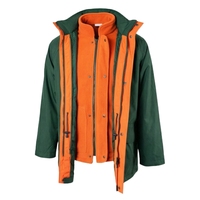 Veste d'hiver personnalisable 3 en 1, imperméable, doublure polaire, capuche amovible, chaude pour l'extérieur