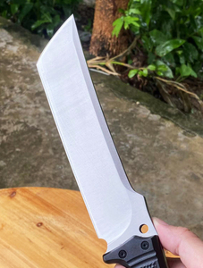 Cuchillo de Bolsillo Táctico ML God W de Acero Inoxidable de Alta Calidad, Personalizable, con Funda de Plástico OEM, para Caza, Tipo Sheepsfoot, 1 Año de Garantía - Product Image 2