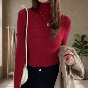 Heliar Pull à col roulé pour femme en cachemire tricoté doux, taille unique, automne-hiver 2023 - Product Image 3