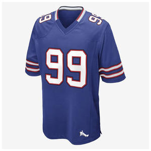 Camiseta de fútbol americano para jóvenes y adultos, conjunto de uniforme de equipo de fútbol de sublimación - Product Image 1