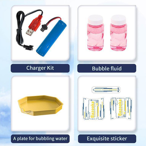 Ánh Sáng Tự Động Bong Bóng Blower Nhà Sản Xuất Súng Đồ Chơi <span class=keywords><strong>Rocket</strong></span> Bazooka Launcher Bong Bóng Súng Máy 69 Mùa Hè Đồ Chơi Cho Trẻ Em - Product Image 6