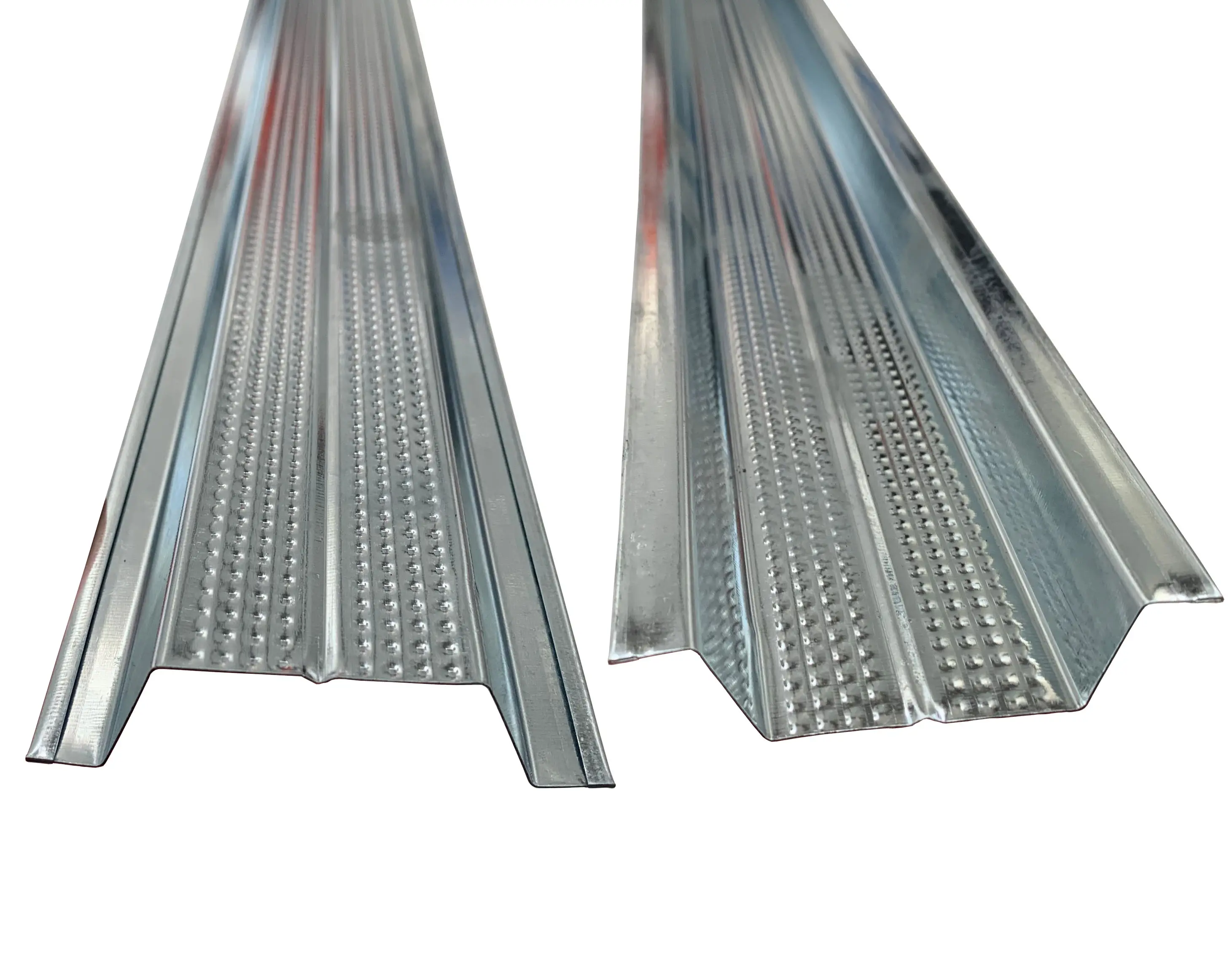 Accessori per pannelli da soffitto in gesso zinco in acciaio zincato profilo decorativo in metallo Omega appeso in acciaio zincato