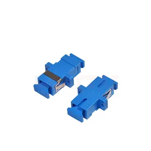 Fiber Optic Jointer Sc Apc Shutter Adaptor Single Mode Optical Fiber Adapter