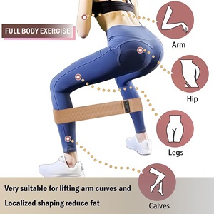 Bandes de résistance en latex de caoutchouc personnalisables pour le yoga, la gym, l'exercice physique, les jambes, les fessiers, les hanches - Haute élasticité - Product Image 6