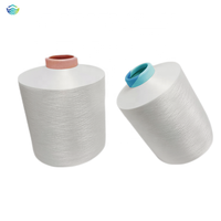 Entrepôt en Chine Filament de qualité supérieure personnalisé Fil de polyester recyclé DTY 75D 36F Antistatique écologique utilisé pour le tricot