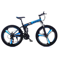 Vélo de montagne 26 pouces à suspension intégrale, cadre pliable, frein à disque hydraulique, vélo de montagne pour adultes