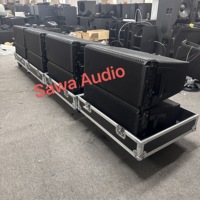 HDL 30-A Double Haut-Parleurs de Ligne Active de 10 Pouces avec Aimant Néodyme, Équipement Audio Professionnel / Amplificateurs