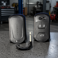NEW3 Bouton de couverture de clé à distance intelligente vierge pour Chery Tiggo 5 Tiggo 7 Tiggo 8 Arrizo 5 6 7 Clé à distance intelligente