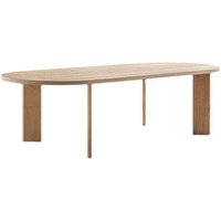 Table à manger moderne simple de style nordique en bois massif, table de salle à manger d'appartement, table de conférence, bureau multifonction
